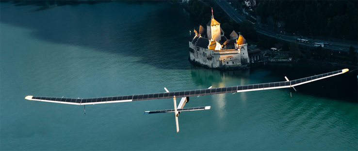 Máy bay Solar bay vòng quanh thế giới không cần nhiên liệu Máy bay Solar bay vòng quanh thế giới không cần nhiên liệu